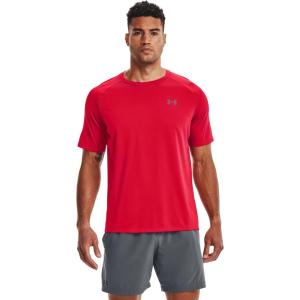 imageUnder Armour Mens Tech 20 ShortSleeve TShirtRed  Graphite