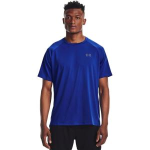 imageUnder Armour Mens Tech 20 ShortSleeve TShirtRoyal 400Graphite