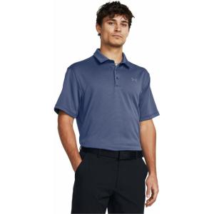 imageUnder Armour Mens Tech Golf Polo045 Downpour Gray   Pitch Gray