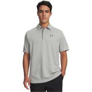 imageUnder Armour Mens Tech Golf Polo069 Titanium   Pitch Gray