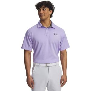 imageUnder Armour Mens Tech Golf Polo538 Transparent   Pitch Gray