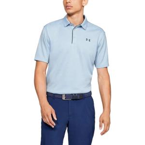 imageUnder Armour Mens Tech Golf PoloCoded Blue