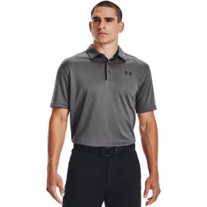 imageUnder Armour Mens Tech Golf PoloGraphite 040Black
