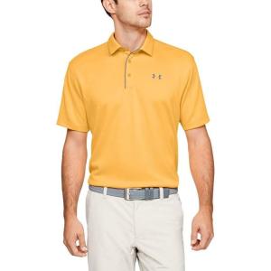 imageUnder Armour Mens Tech Golf PoloMango Orange
