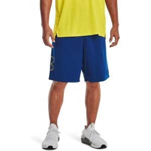 imageUnder Armour Mens Tech Graphic Shorts471 Blue Mirage   Starfruit