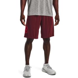 imageUnder Armour Mens Tech Graphic Shorts690 Chestnut Red   Radio Red