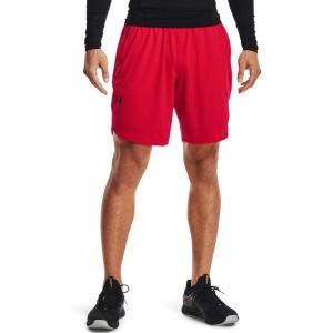 imageUnder Armour Mens Training Stretch ShortsRed 600Black