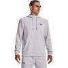 imageUnder Armour Mens Armourfleece Twist Hoodie014 Halo Gray   Black