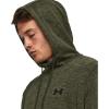 imageUnder Armour Mens Armourfleece Twist Hoodie310 Baroque Green   Black