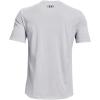 imageUnder Armour Mens Big Logo Short Sleeve TShirt015 Halo Gray Light Heather   Tourmaline Teal