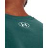 imageUnder Armour Mens Big Logo Short Sleeve TShirt722 Coastal Teal   White