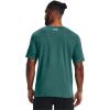 imageUnder Armour Mens Big Logo Short Sleeve TShirt722 Coastal Teal   White