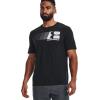 imageUnder Armour Mens Big Logo Short Sleeve TShirtBlack  White