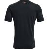 imageUnder Armour Mens Big Logo Short Sleeve TShirtBlack 003Rogue Orange