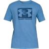 imageUnder Armour Mens Big Logo Short Sleeve TShirtBlack 003Rogue Orange