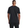 imageUnder Armour Mens Big Logo Short Sleeve TShirtBlack 003Rogue Orange