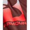 imageUnder Armour Mens Big Logo Short Sleeve TShirtCinna Red 688Halo Gray