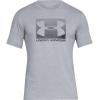 imageUnder Armour Mens Big Logo Short Sleeve TShirtGray Graphite
