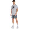 imageUnder Armour Mens Big Logo Short Sleeve TShirtGray Graphite
