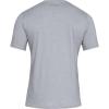 imageUnder Armour Mens Big Logo Short Sleeve TShirtGray Graphite