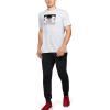 imageUnder Armour Mens Big Logo Short Sleeve TShirtHalo Gray 014Dash Pink