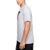 imageUnder Armour Mens Big Logo Short Sleeve TShirtHalo Gray 014Dash Pink