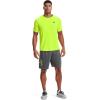 imageUnder Armour Mens Big Logo Short Sleeve TShirtHighvis Yellow 731Black