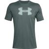 imageUnder Armour Mens Big Logo Short Sleeve TShirtLichen Blue 424Enamel Blue