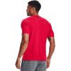 imageUnder Armour Mens Big Logo Short Sleeve TShirtRed 600Steel