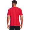 imageUnder Armour Mens Big Logo Short Sleeve TShirtRed 601Black