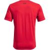 imageUnder Armour Mens Big Logo Short Sleeve TShirtRed 601Black