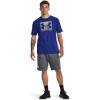 imageUnder Armour Mens Big Logo Short Sleeve TShirtRoyal 400Graphite