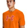 imageUnder Armour Mens Big Logo Short Sleeve TShirtVibe Orange 850Rich Orange