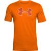imageUnder Armour Mens Big Logo Short Sleeve TShirtVibe Orange 850Rich Orange