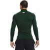 imageUnder Armour Mens ColdGear Fitted MockForest GreenWhite
