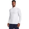 imageUnder Armour Mens ColdGear Fitted MockWhite 100Black
