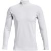 imageUnder Armour Mens ColdGear Fitted MockWhite 100Black