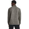 imageUnder Armour Mens Fleece Twist Quarter ZipPewterfresh Clayblack