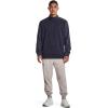 imageUnder Armour Mens Fleece Twist Quarter ZipTempered Steelblack