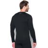 imageUnder Armour Mens Packaged Base 40 Crew TShirtBlack Steel