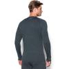 imageUnder Armour Mens Packaged Base 40 Crew TShirtLead Steel