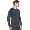 imageUnder Armour Mens Packaged Base 40 Crew TShirtLead Steel