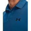 imageUnder Armour Mens Performance 20 Golf PoloCruise Blue 899Black