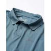 imageUnder Armour Mens Performance 20 Golf PoloLichen Blue 424Pitch Gray