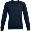 imageUnder Armour Mens Rival Fleece Crew TShirtAcademy Blue 408Onyx White