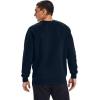 imageUnder Armour Mens Rival Fleece Crew TShirtAcademy Blue 408Onyx White