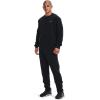 imageUnder Armour Mens Rival Fleece Crew TShirtBlack 001Onyx White