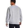 imageUnder Armour Mens Rival Fleece Crew TShirtMod Gray Light Heather 011Onyx White