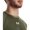 imageUnder Armour Mens Rival Fleece Crew390 Marine Od Green   White
