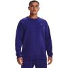 imageUnder Armour Mens Rival Fleece Crew468 Sonar Blue   Onyx White